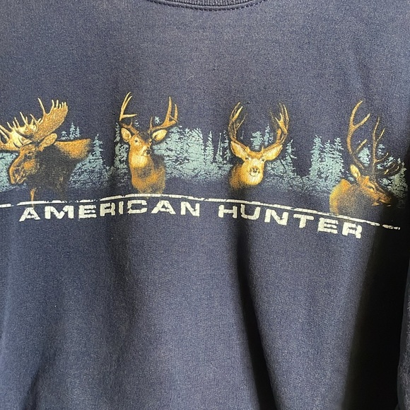 LifeStyle Classics American Hunter Sweater/Crewneck Size Mens M - Picture 2 of 6